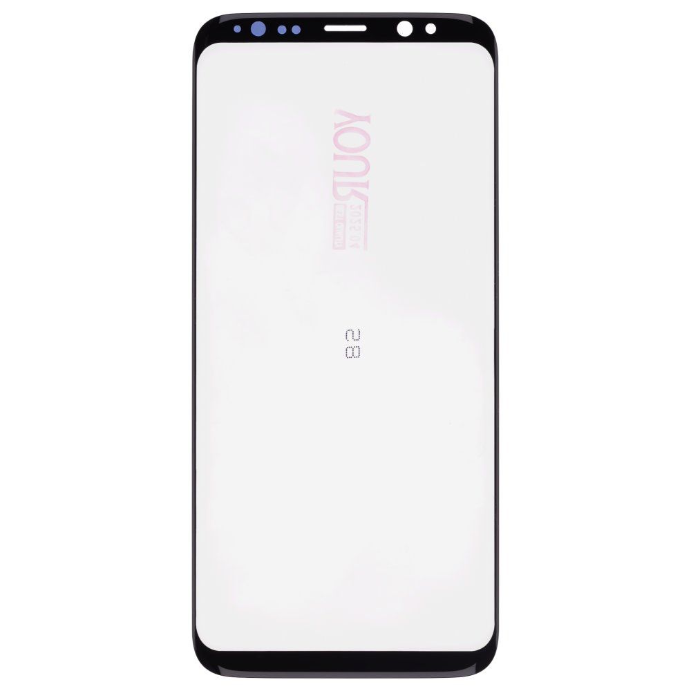 Стекло модуля для Samsung G950 Galaxy S8 + OCA (черный) (Musttby) (Premium)