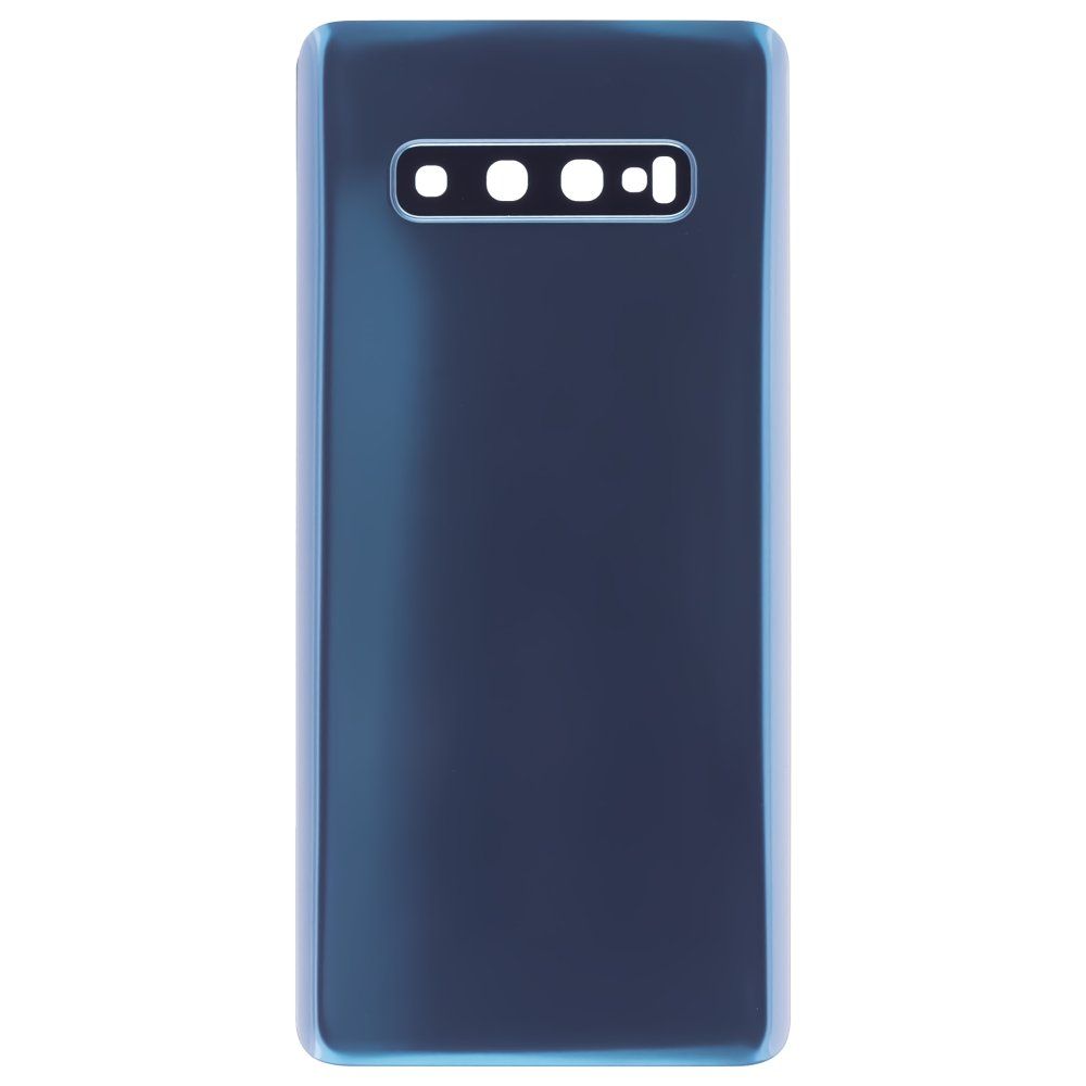 Задняя крышка для Samsung G975 Galaxy S10+ (зеленый) (в сборе со стеклом камеры)