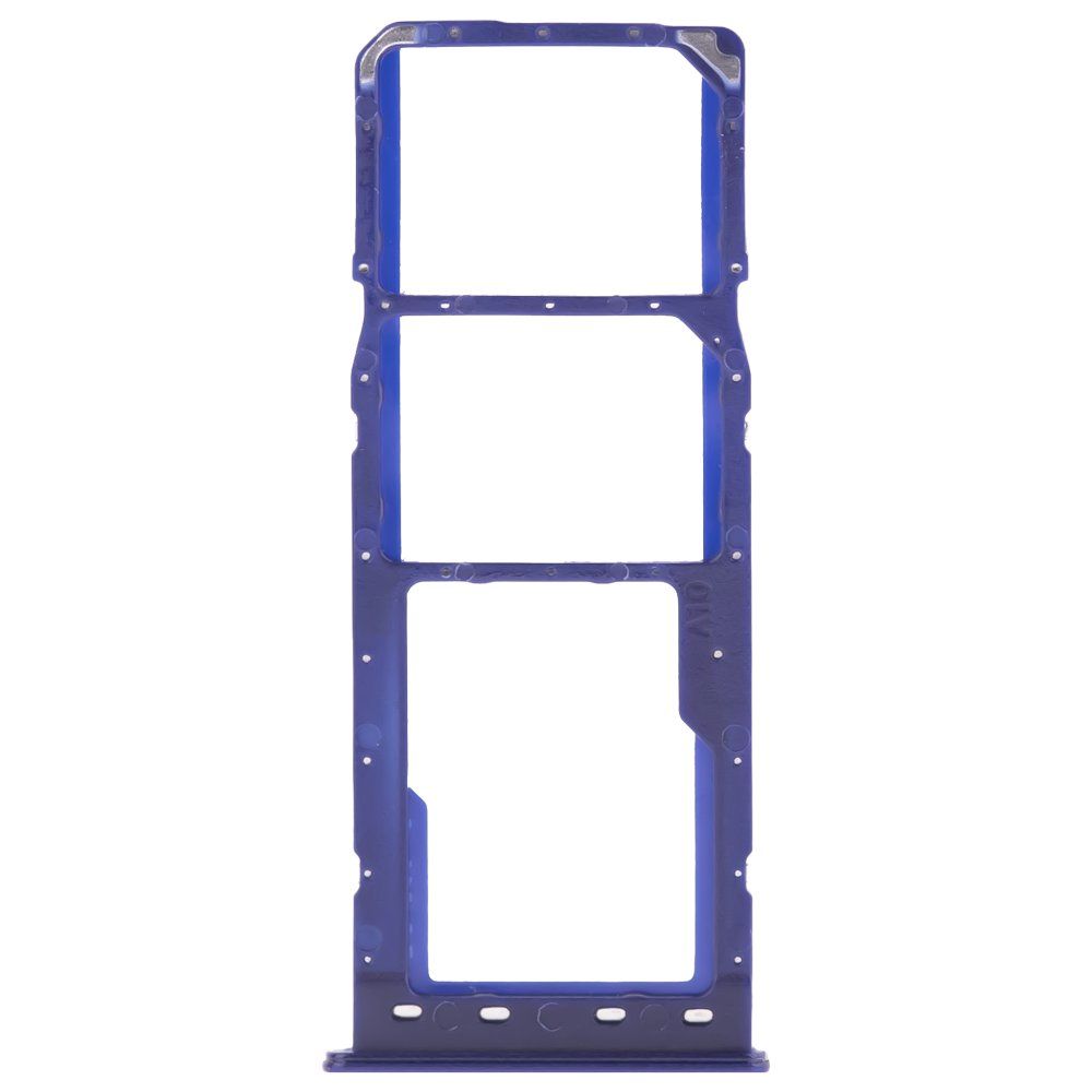 Держатель сим-карты для Samsung A105 Galaxy A10 / A205 Galaxy A20 / A305 Galaxy A30 / A505 Galaxy A50 / A705 Galaxy A70 (синий)
