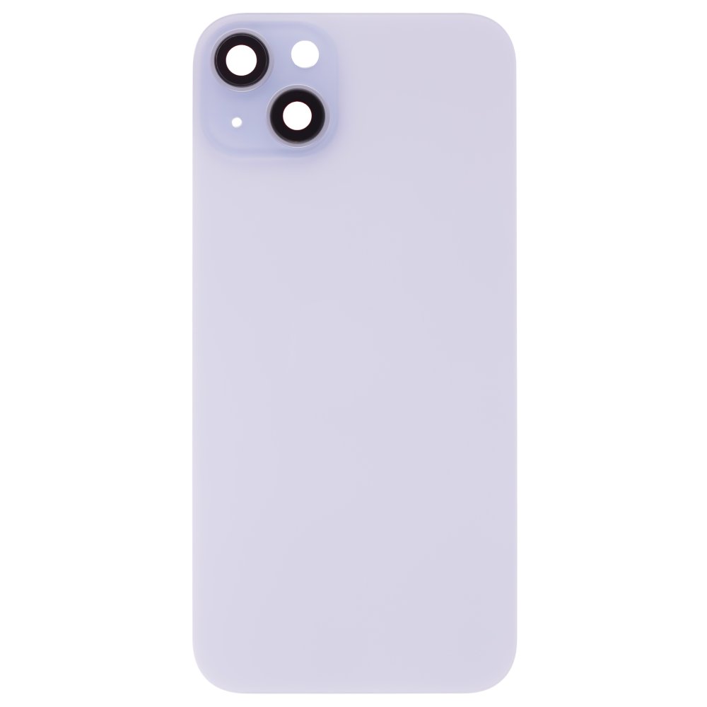 Задняя крышка для Apple iPhone 15 Plus (голубой) (в сборе со стеклом камеры) (Premium)