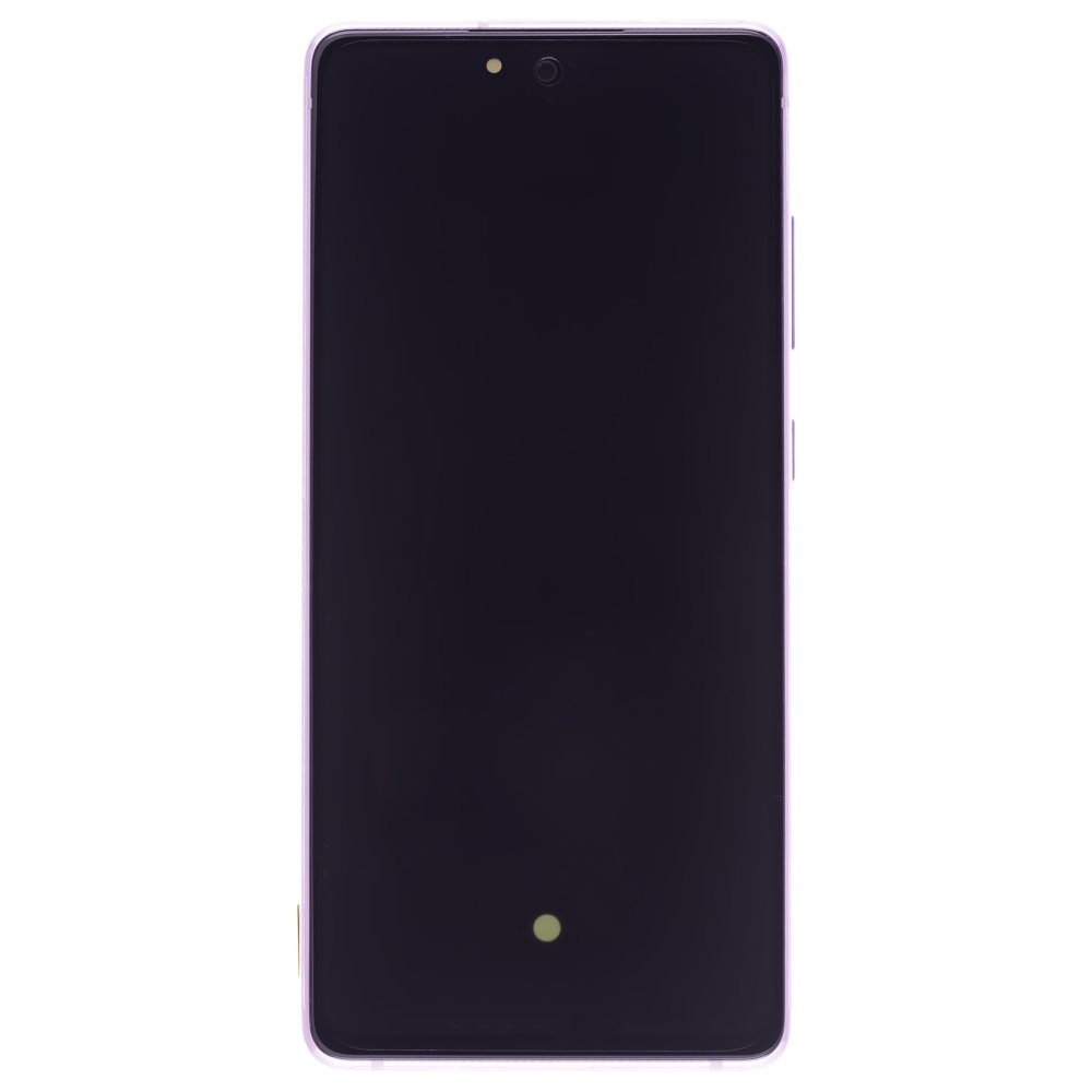 Дисплей для Samsung G780 Galaxy S20 FE + тачскрин (фиолетовый) (в рамке) (ORIG100) (возможен дефект ЛКП)