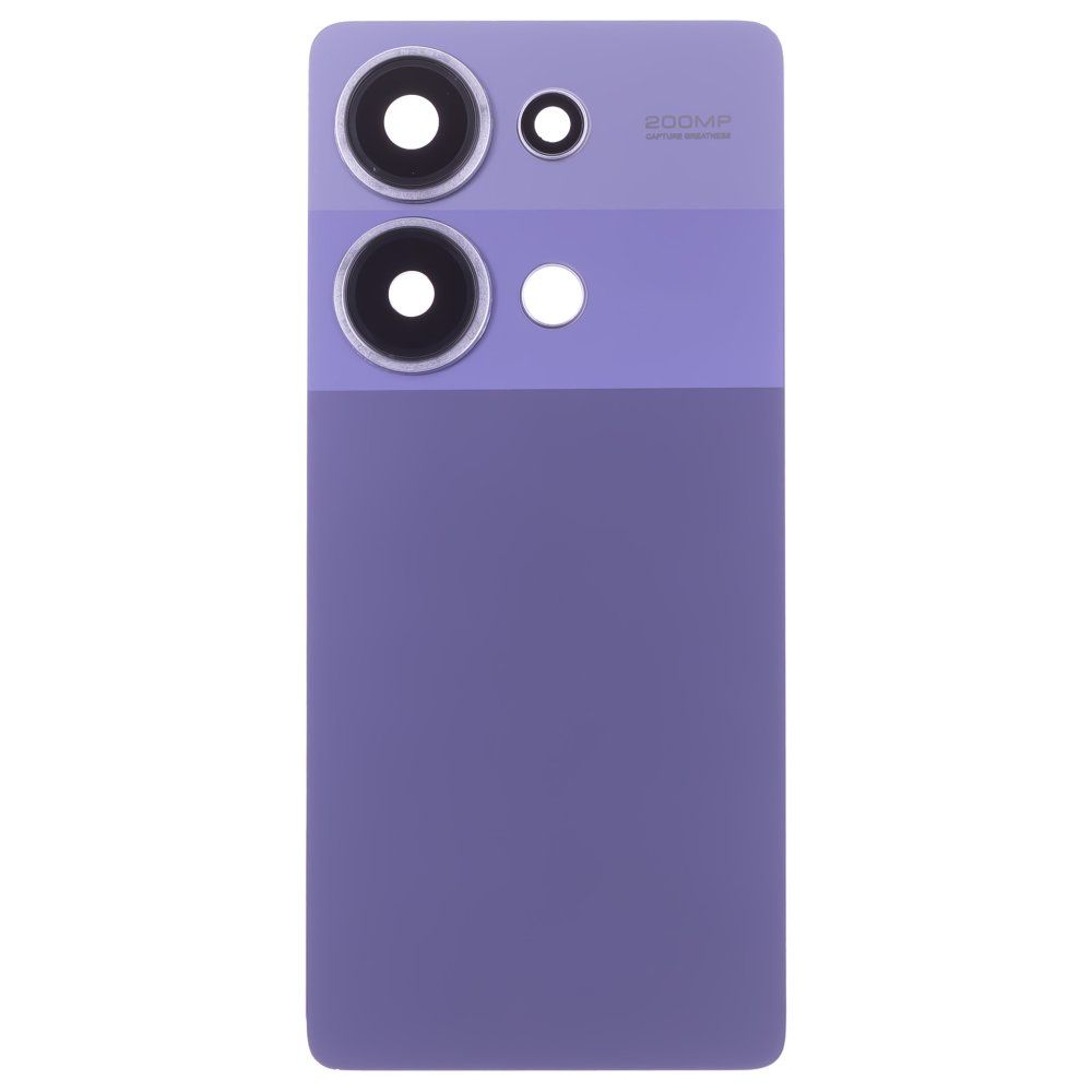Задняя крышка для Xiaomi Redmi Note 13 Pro 4G (23117RA68G) (фиолетовый) (в сборе со стеклом камеры)
