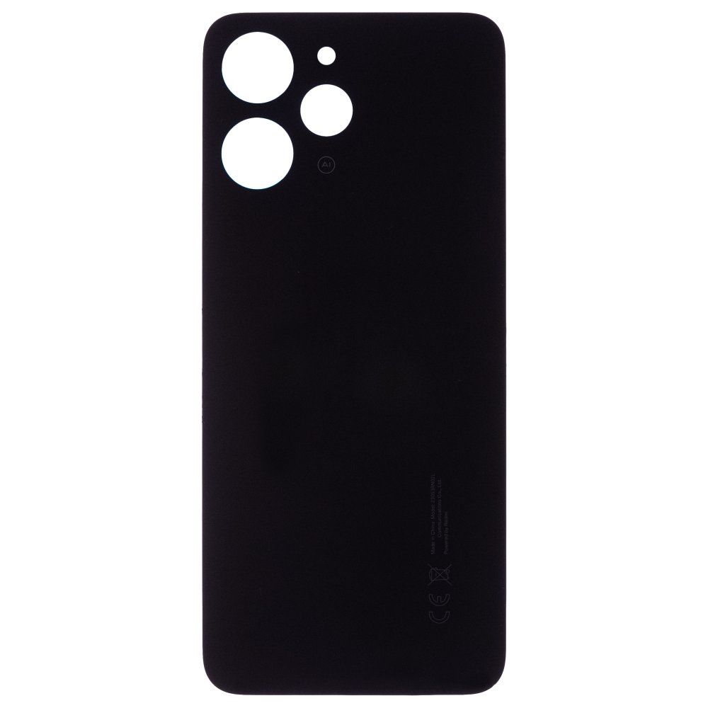 Задняя крышка для Xiaomi Redmi 12 4G (23053RN02Y) (черный)
