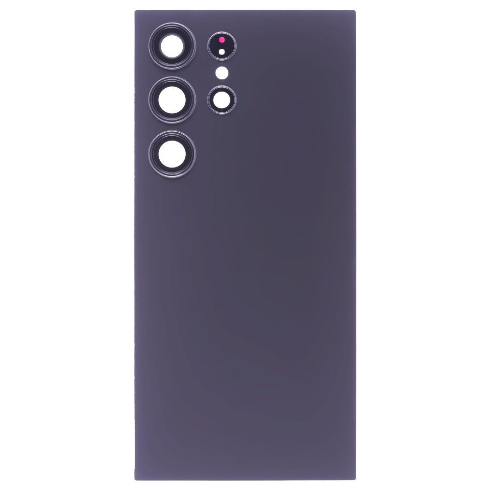 Задняя крышка для Samsung S928 Galaxy S24 Ultra (черный) (в сборе со стеклом камеры)