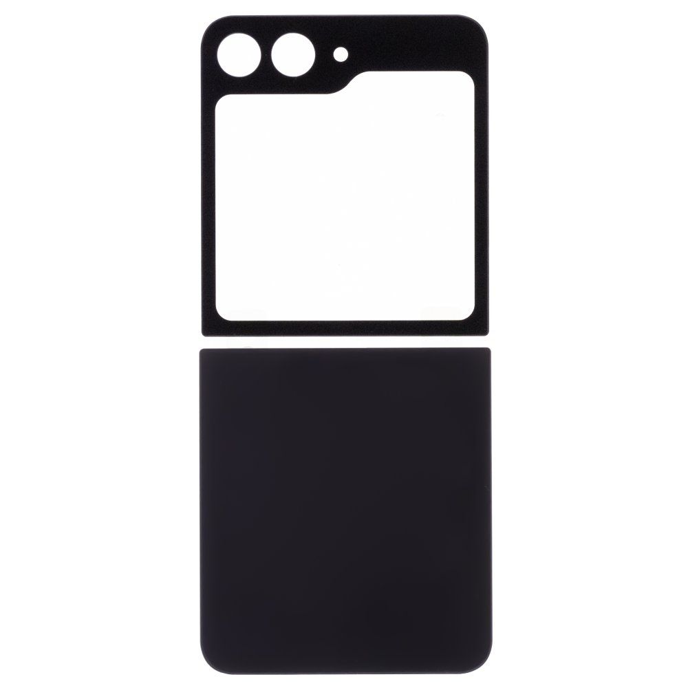 Задняя крышка для Samsung F731 Galaxy Z Flip 5 (черный) (комплект)