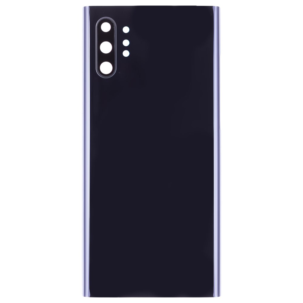 Задняя крышка для Samsung N975 Galaxy Note 10+ / N976 Galaxy Note 10+ 5G (черный) (в сборе со стеклом камеры)