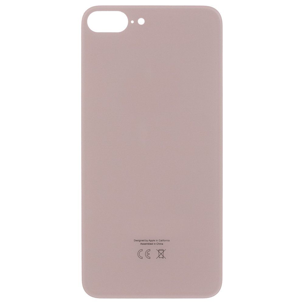 Задняя крышка для Apple iPhone 8 Plus (золотистый) (с широким отверстием) (Premium)