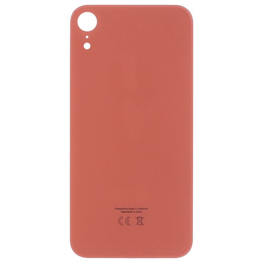 Задняя крышка для Apple iPhone Xr (коралловый) (с широким отверстием) (Premium)