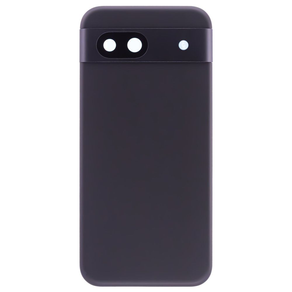 Задняя крышка для Google Pixel 8A (GKV4X/G6GPR/G8HHN/G576D) (черный) (в сборе со стеклом камеры)