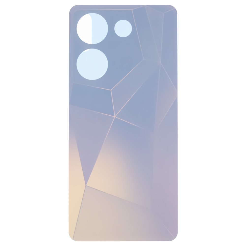 Задняя крышка для Tecno Camon 20 (CK6n) / Camon 20 Pro 4G (CK7n) (голубой)