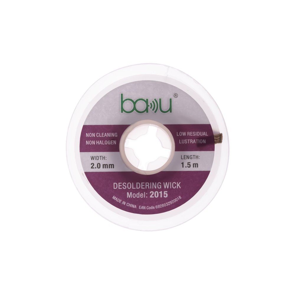 Оплетка для выпайки BAKU BK-2015 (2 мм x 1,5 м)