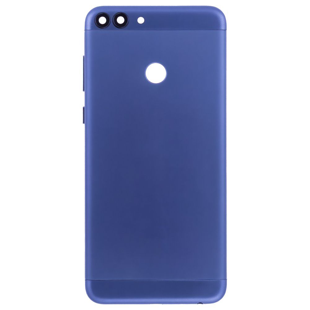 Задняя крышка для Huawei P Smart (FIG-LX1) (синий) (в сборе со стеклом камеры)