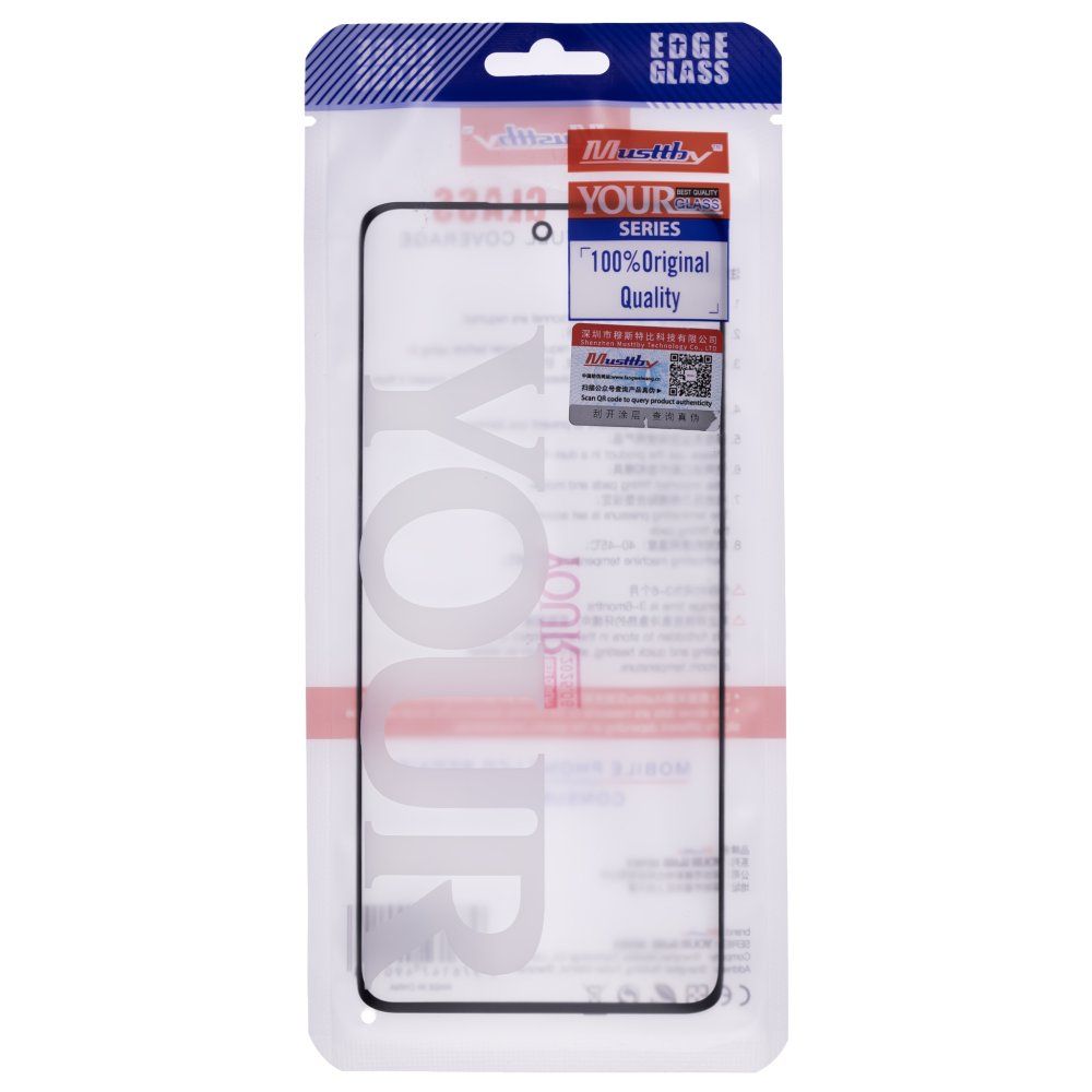 Стекло модуля для Apple iPhone 13 / iPhone 13 Pro + OCA (Musttby) (Premium)