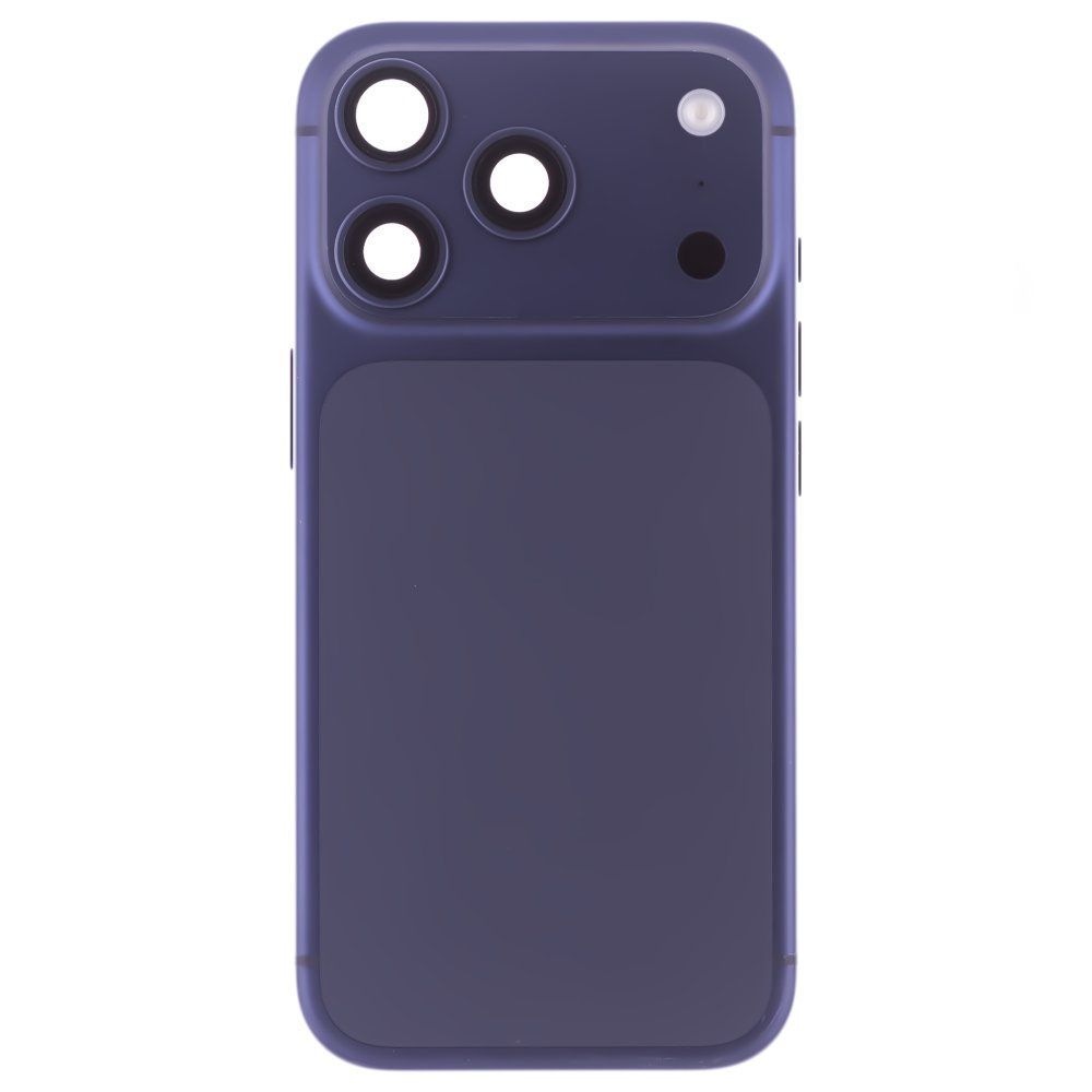 Корпус для Apple iPhone 17 Pro (eSIM) (синий) (в сборе) (ORIG100) (Снятый) (возможен дефект ЛКП)