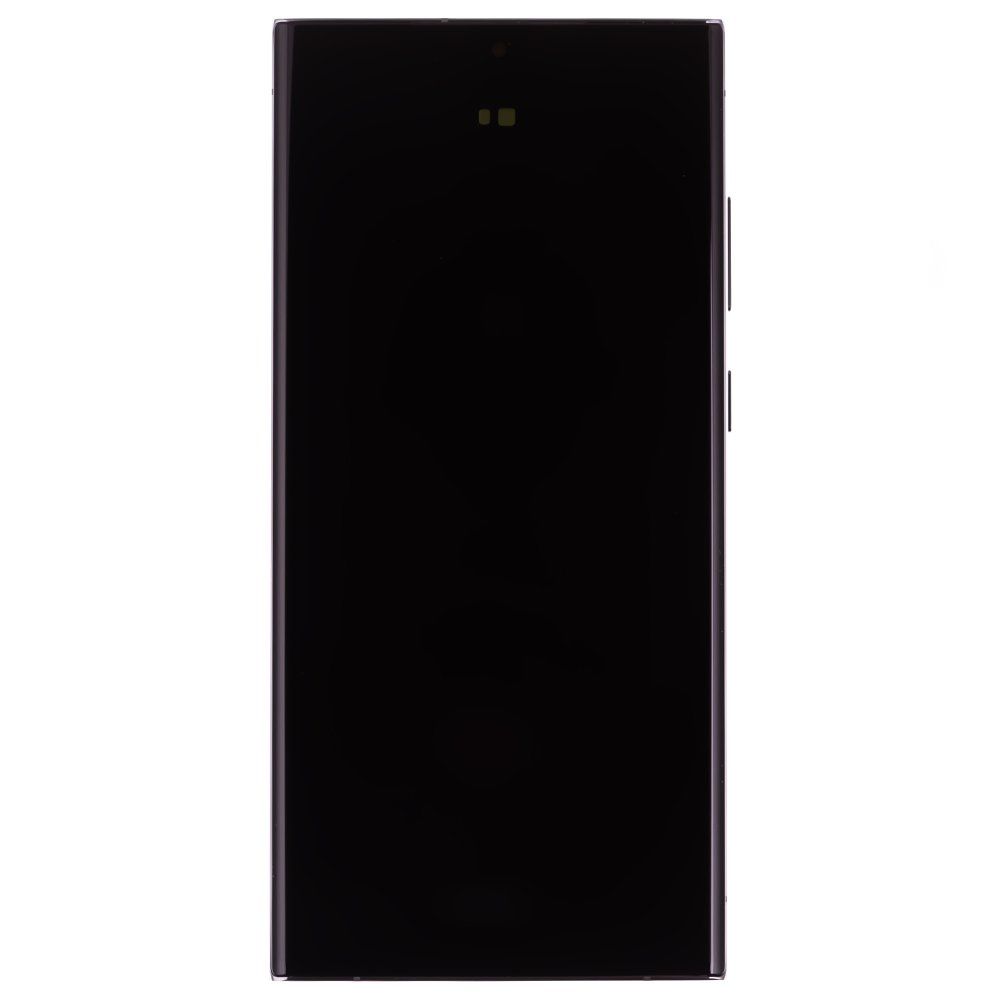 Дисплей для Samsung S918 Galaxy S23 Ultra + тачскрин (зеленый) (в рамке) (ORIG100) (SP)