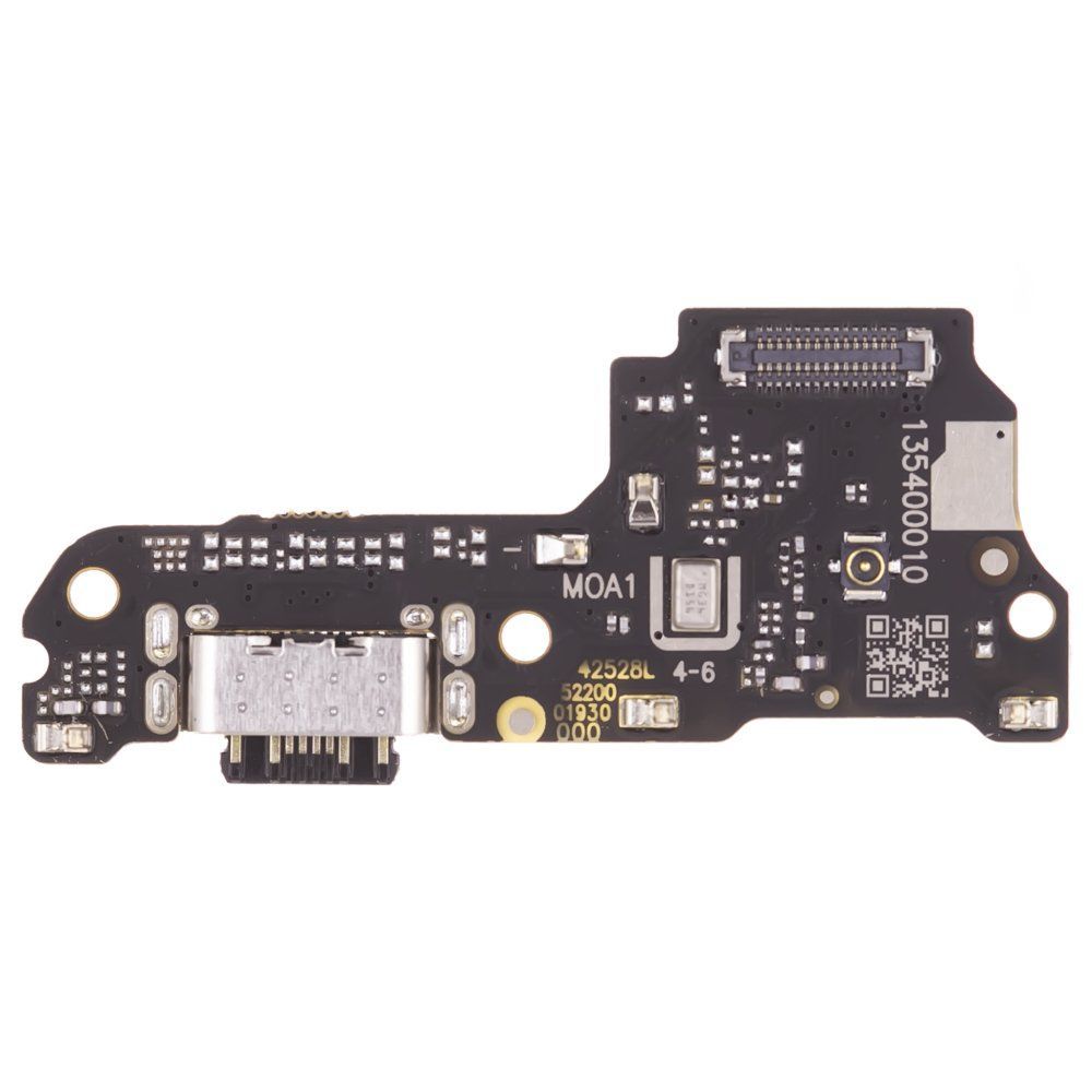 Нижняя плата для Xiaomi Poco M7 4G (25062PC34G) с комп. + разъем зарядки + микрофон + разъем SIM