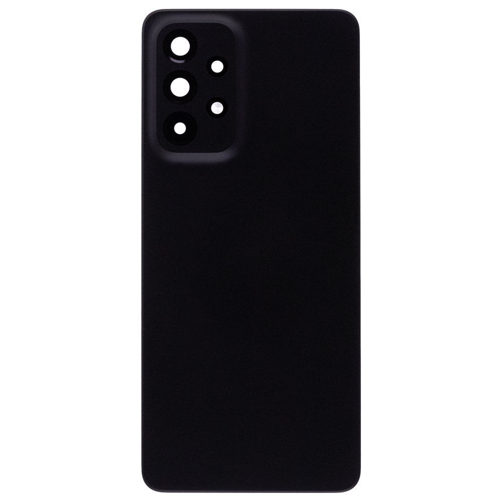 Задняя крышка для Samsung A336 Galaxy A33 5G (черный) (в сборе со стеклом камеры)