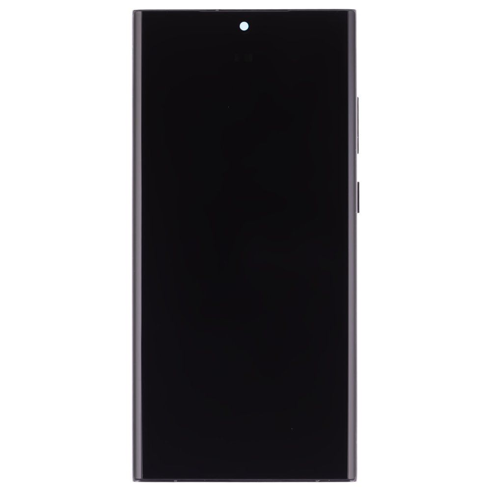 Дисплей для Samsung S918 Galaxy S23 Ultra + тачскрин (черный) (в рамке) (OLED) (Full Size)