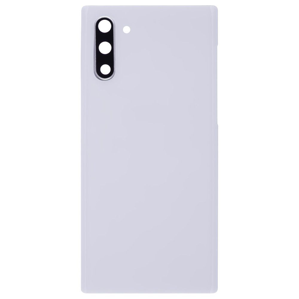 Задняя крышка для Samsung N970 Galaxy Note 10 (белый) (в сборе со стеклом камеры)