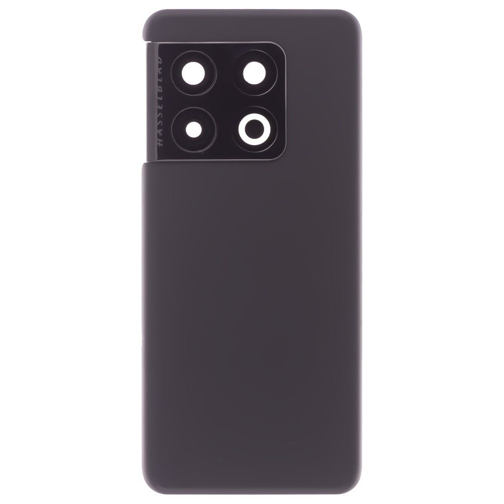 Задняя крышка для OnePlus 10 Pro (черный) (в сборе со стеклом камеры) (ORIG100)