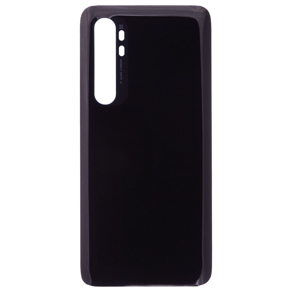 Задняя крышка для Xiaomi Mi Note 10 Lite (M2002F4LG) (черный)