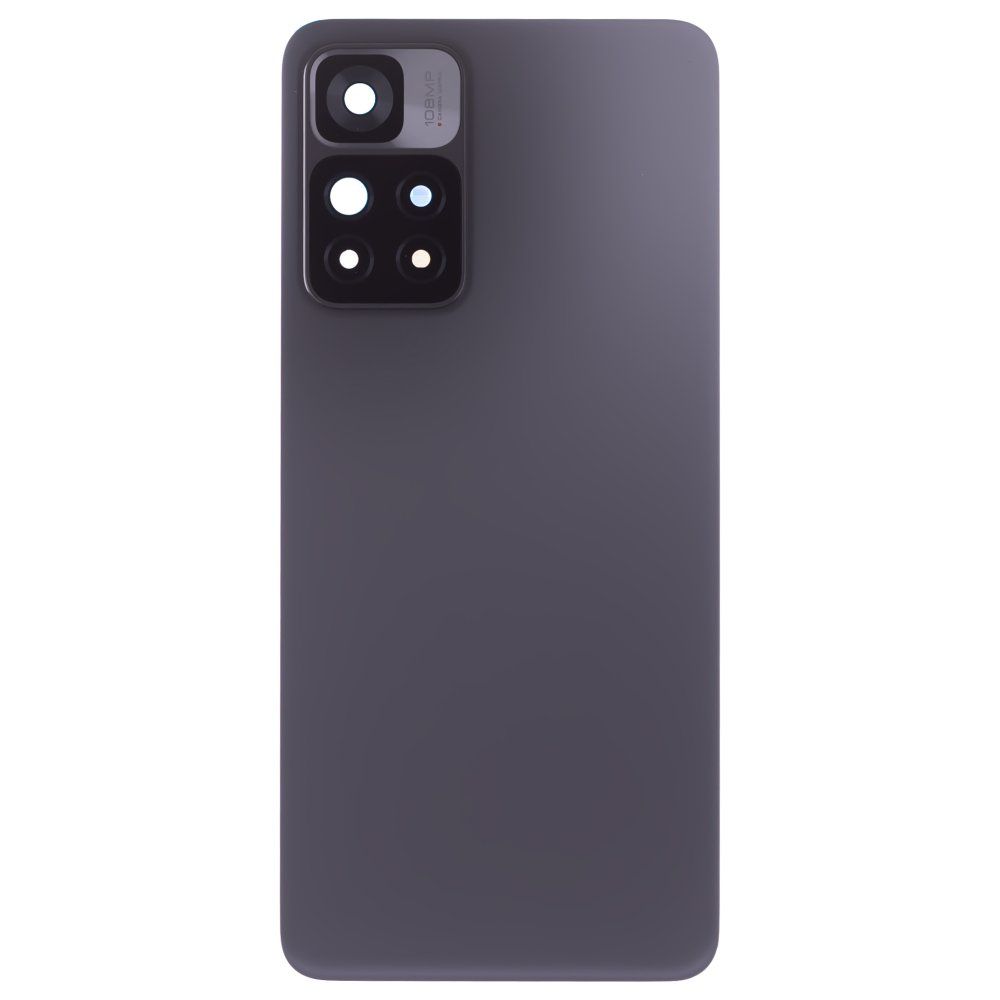 Задняя крышка для Xiaomi Redmi Note 11 Pro+ 5G (21091116UG) (черный) (в сборе со стеклом камеры) (ORIG100)