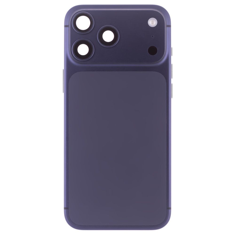 Корпус для Apple iPhone 17 Pro Max (eSIM) (синий) (в сборе) (ORIG100) (Снятый) (возможен дефект ЛКП)