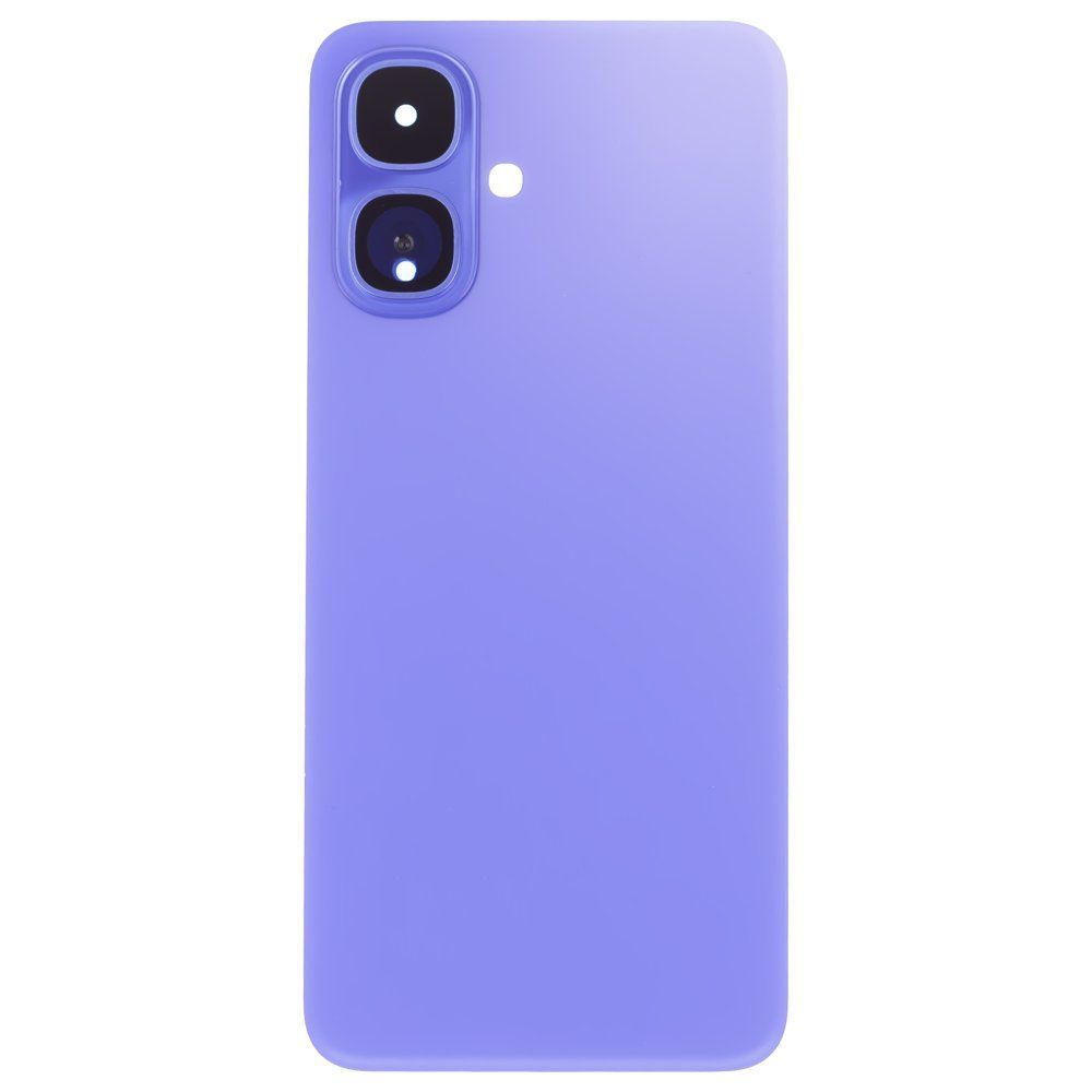 Задняя крышка для Infinix Smart 10 (X6725) (синий) (в сборе со стеклом камеры)
