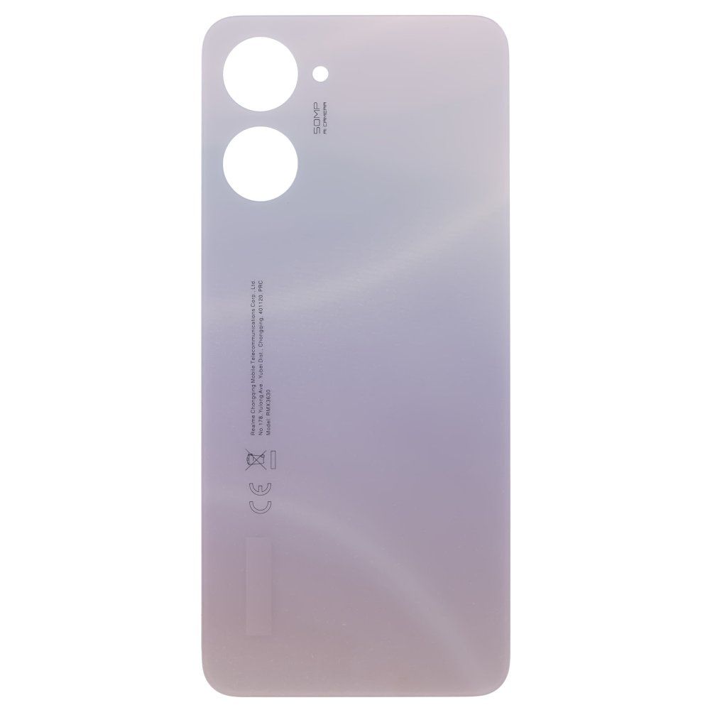 Задняя крышка для Realme 10 4G (RMX3630) (белый)