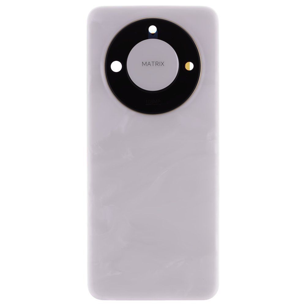 Задняя крышка для Huawei Honor X9c Smart (BRC-NX1) (белый) (в сборе со стеклом камеры)