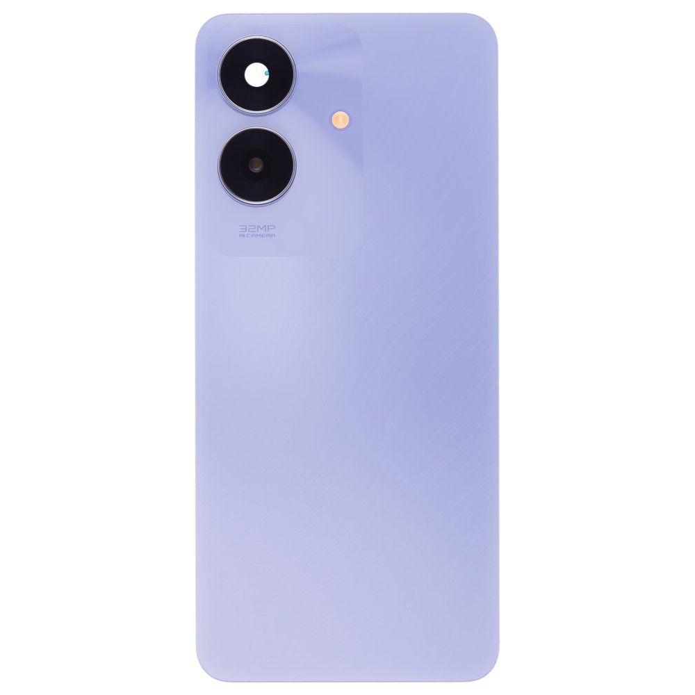 Задняя крышка для Realme Note 60 (RMX3933) (голубой) (в сборе со стеклом камеры)