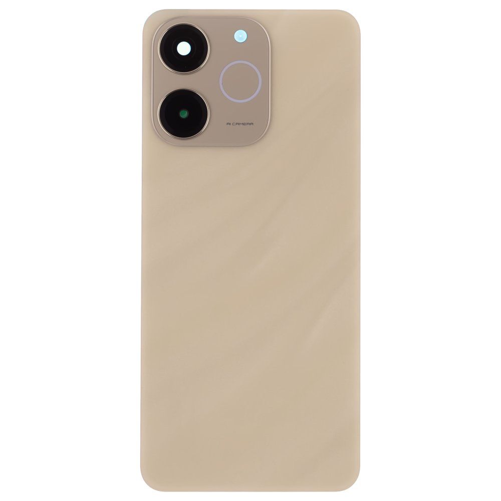 Задняя крышка для Realme Note 70 (RMX5313) (золотистый) (в сборе со стеклом камеры) (ORIG100)