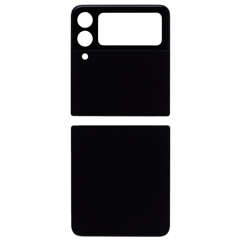 Задняя крышка для Samsung F721 Galaxy Z Flip 4 (черный) (комплект)