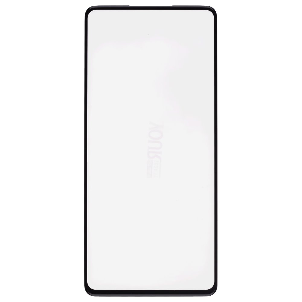 Стекло модуля для Samsung A725 Galaxy A72 + OCA (без выреза камеры) (черный) (Musttby) (Premium)