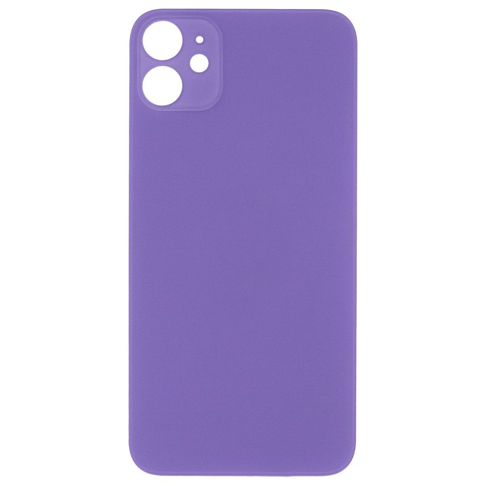 Задняя крышка для Apple iPhone 11 (фиолетовый) (с широким отверстием)