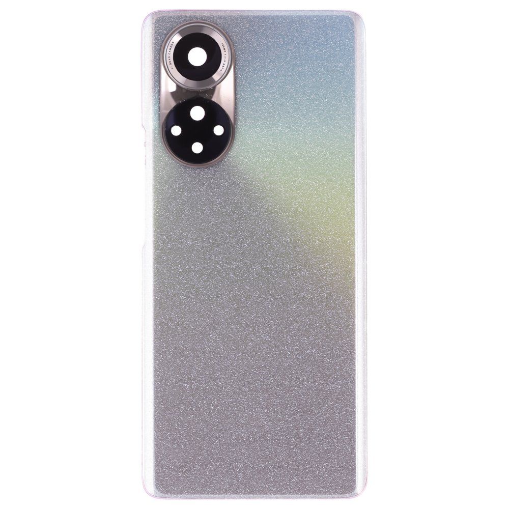 Задняя крышка для Huawei Honor 50 (NTH-NX9) (серебристый) (в сборе со стеклом камеры) (ORIG100)