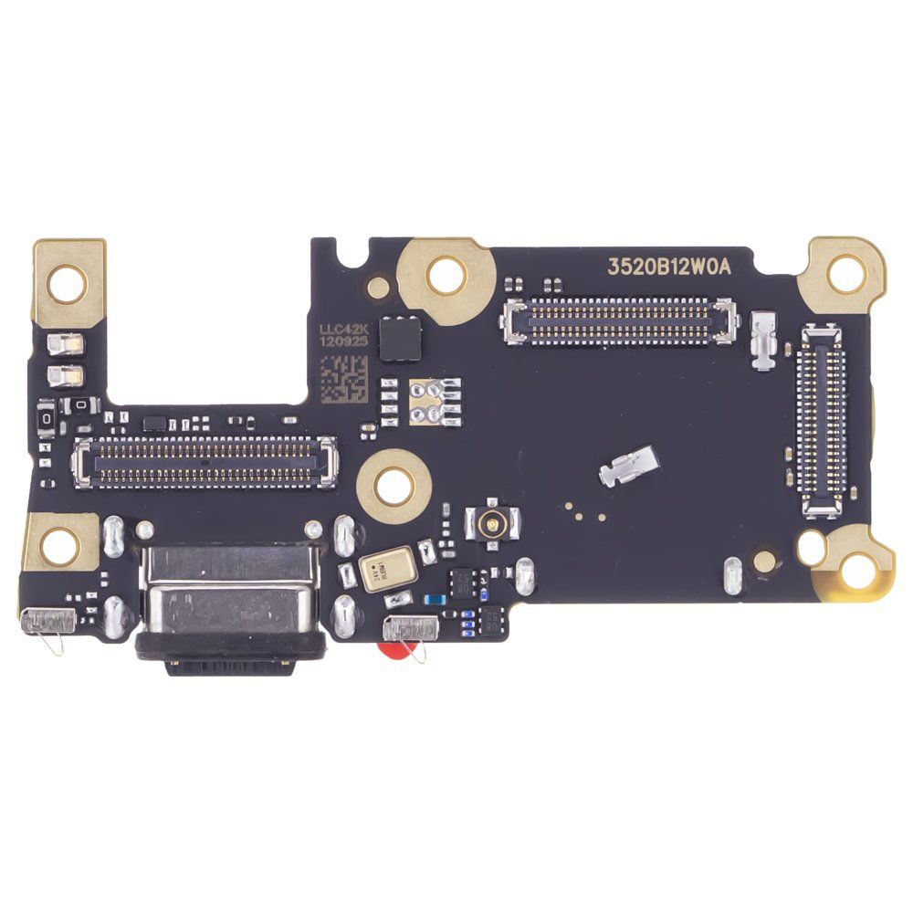 Нижняя плата для Xiaomi 11T (21081111RG) / 11T Pro (2107113SG) комп. + разъем зарядки + микрофон + разъем SIM (ORIG100)