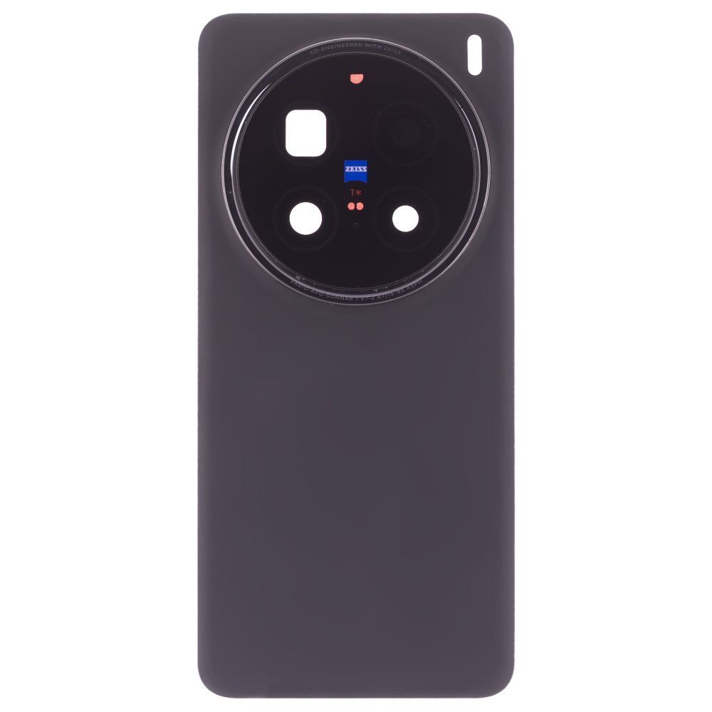 Задняя крышка для Vivo X200 Pro (V2413) (черный) (в сборе со стеклом камеры)