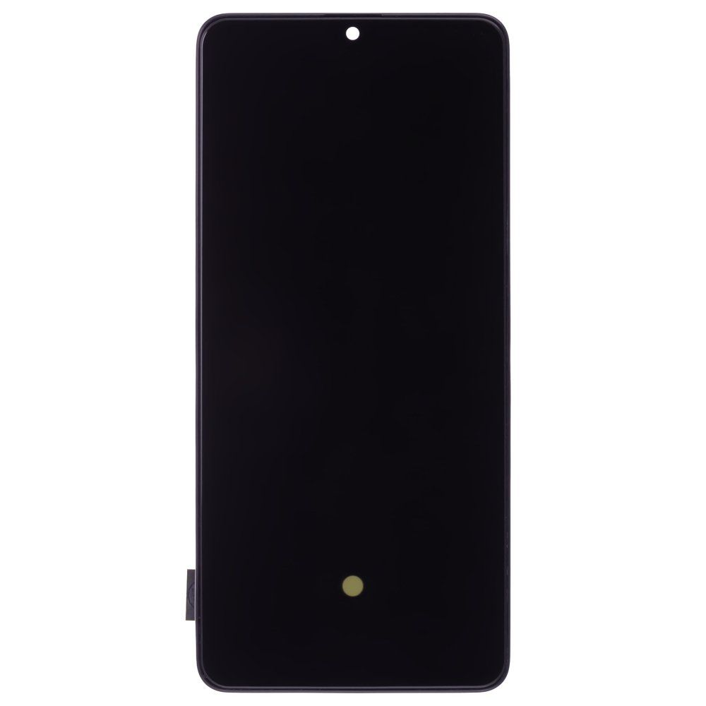 Дисплей для Samsung A415 Galaxy A41 + тачскрин (черный) (в рамке) (OLED) (Full Size)