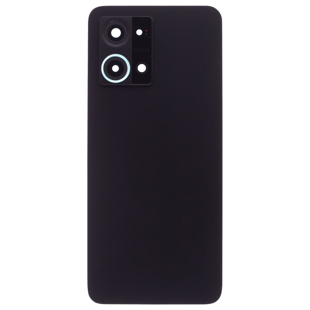 Задняя крышка для OPPO Reno 7 4G (CPH2363) (черный) (в сборе со стеклом камеры)
