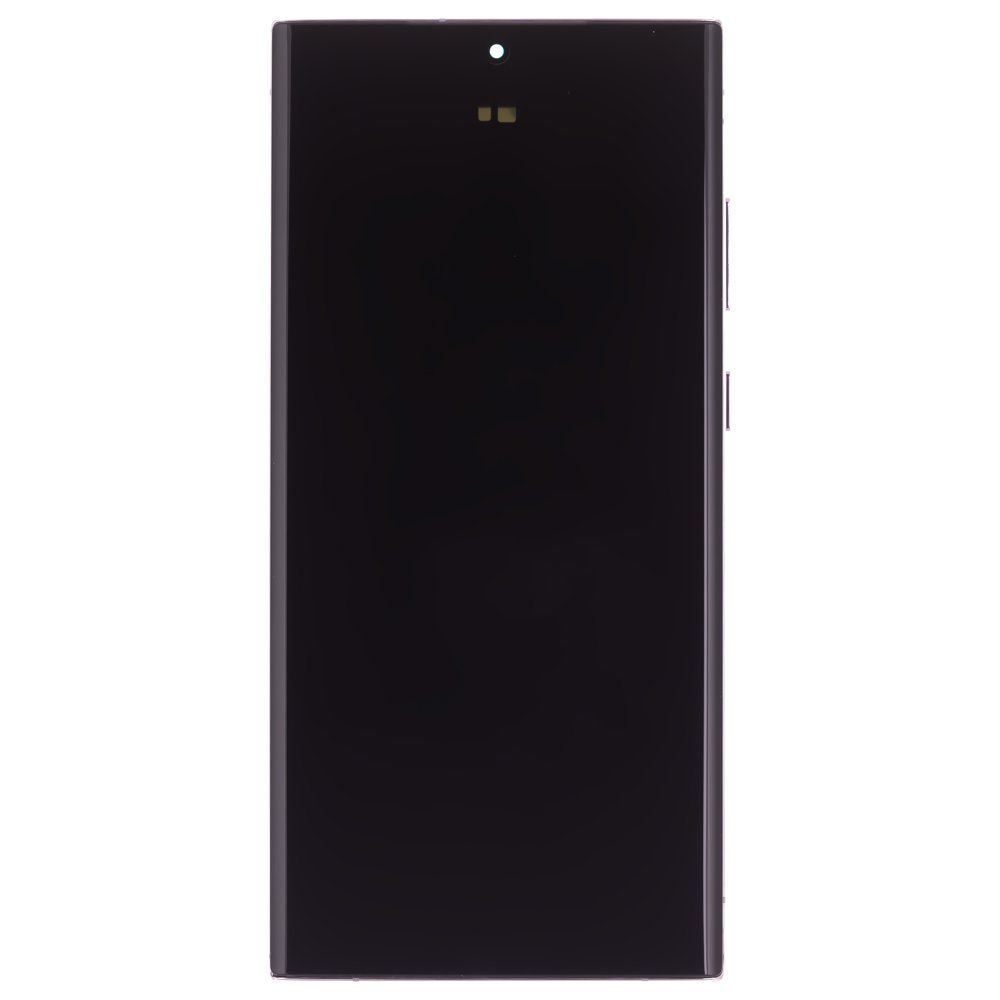 Дисплей для Samsung S918 Galaxy S23 Ultra + тачскрин (розовый) (в рамке) (OLED) (Full Size)