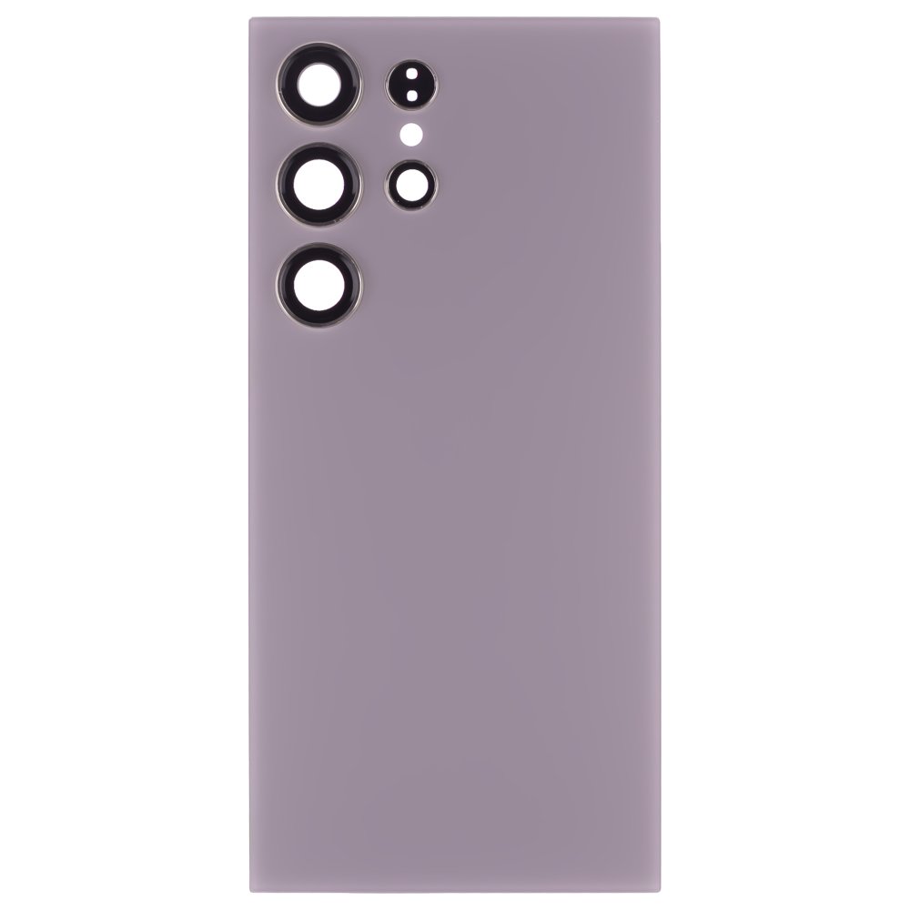 Задняя крышка для Samsung S928 Galaxy S24 Ultra (серый) (в сборе со стеклом камеры)