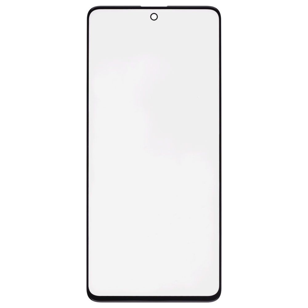 Стекло модуля для Samsung A515 Galaxy A51 / M317 Galaxy M31s + OCA (черный) (Premium)