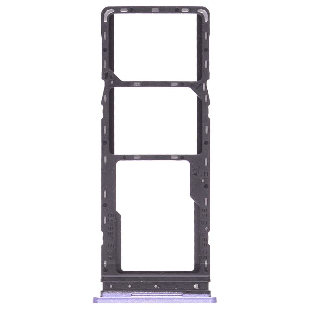 Держатель сим-карты для Tecno Spark 8C (KG5N) (фиолетовый)