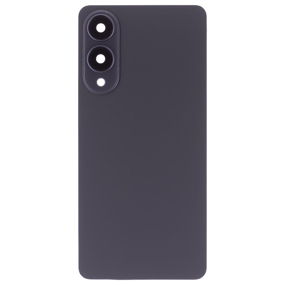 Задняя крышка для Samsung S937 Galaxy S25 Edge (черный) (в сборе со стеклом камеры)