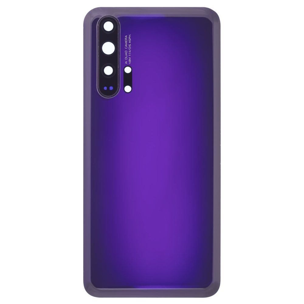 Задняя крышка для Huawei Honor 20 Pro (YAL-L41) (фиолетовый) (в сборе со стеклом камеры)