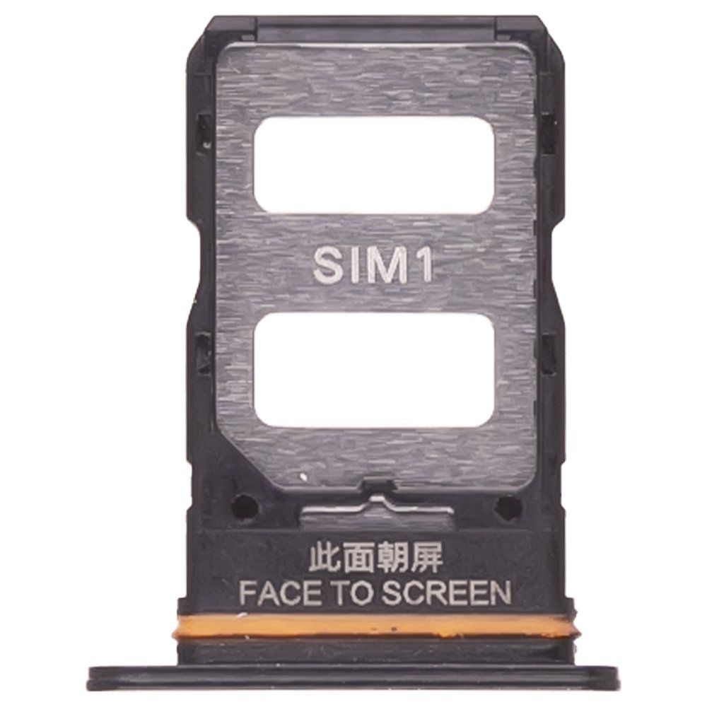 Держатель сим-карты для Xiaomi Poco X6 (23122PCD1G) (черный)