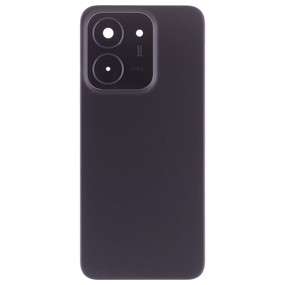 Задняя крышка для Xiaomi Redmi 15C 4G (25078RA3EL) (черный) (в сборе со стеклом камеры)