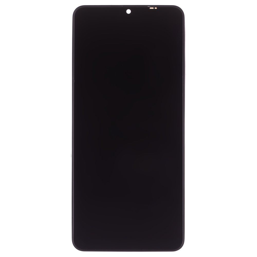 Дисплей для Samsung A127 Galaxy A12 Nacho + тачскрин (черный) (в рамке) (ORIG100) (SP)