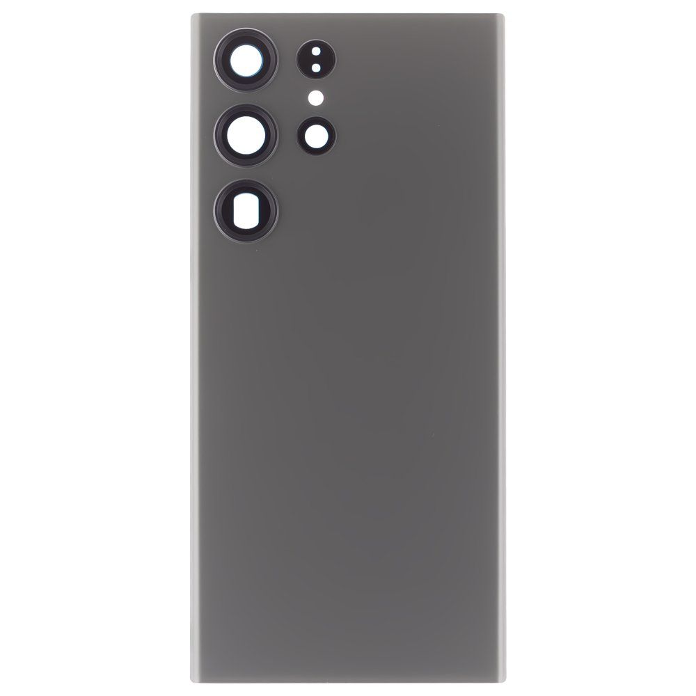Задняя крышка для Samsung S918 Galaxy S23 Ultra (зеленый) (в сборе со стеклом камеры) (ORIG100)